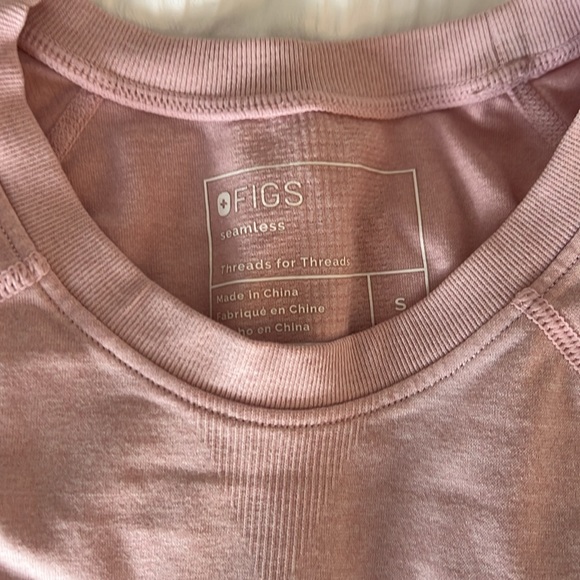 Figs underscrub tops small light blue and light pink - Picture 2 of 4